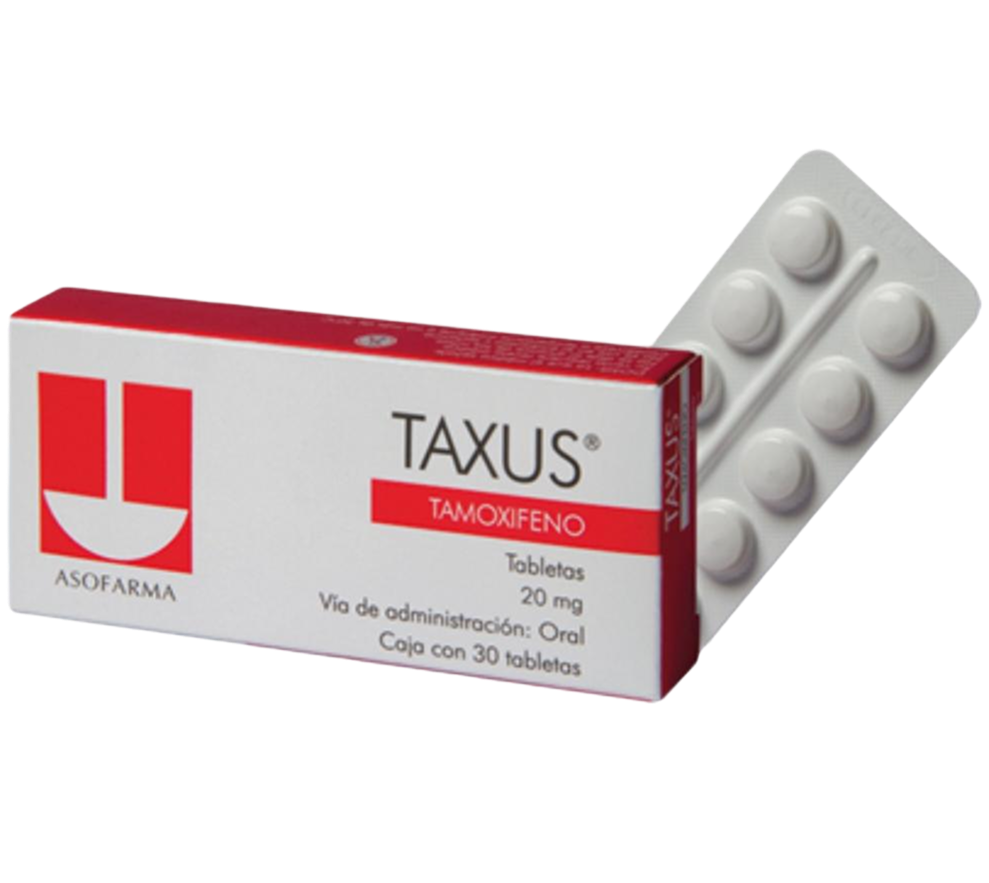 Nolvadex 20mg (Taxus / Tamoxifeno) Asofarma - Terapia Post Ciclo