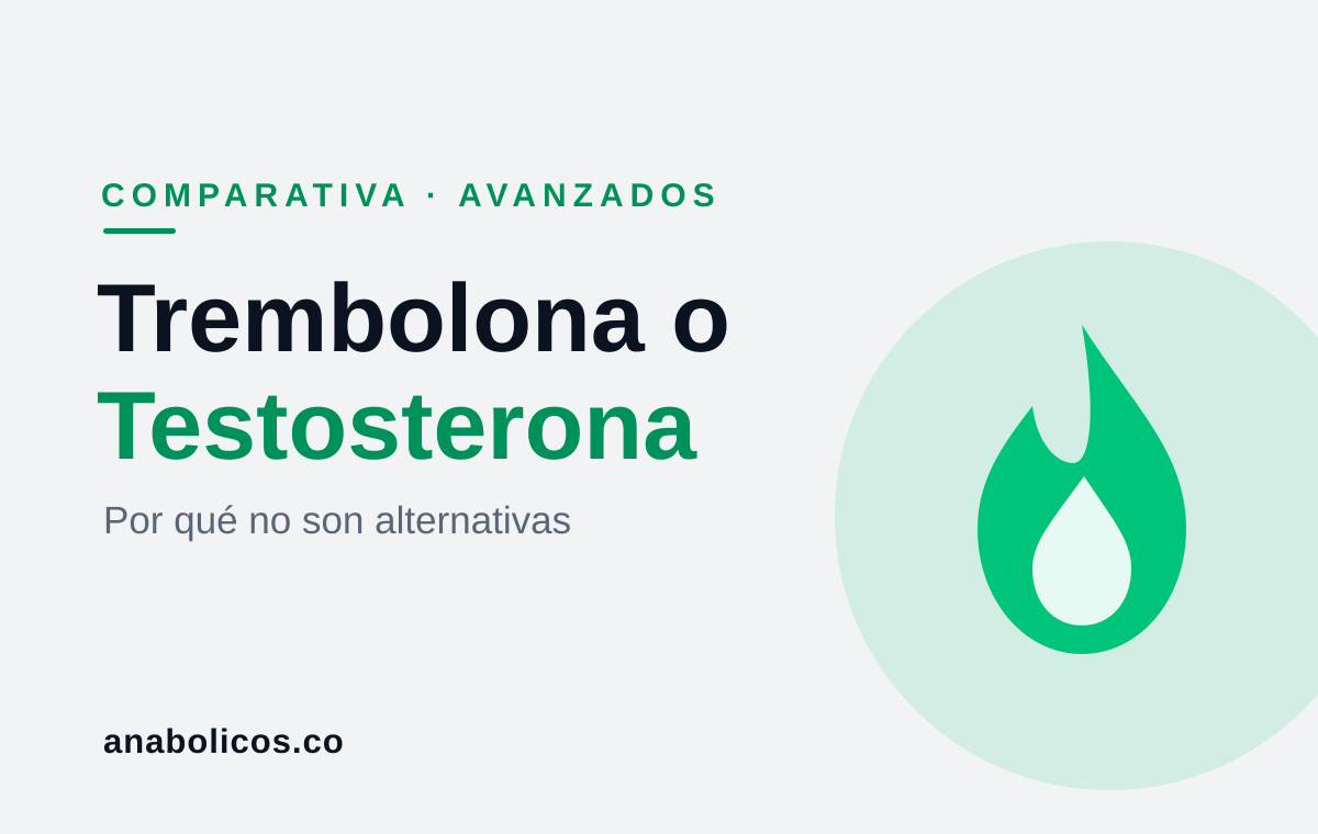 Trembolona o Testosterona: Por Qué No Son Alternativas