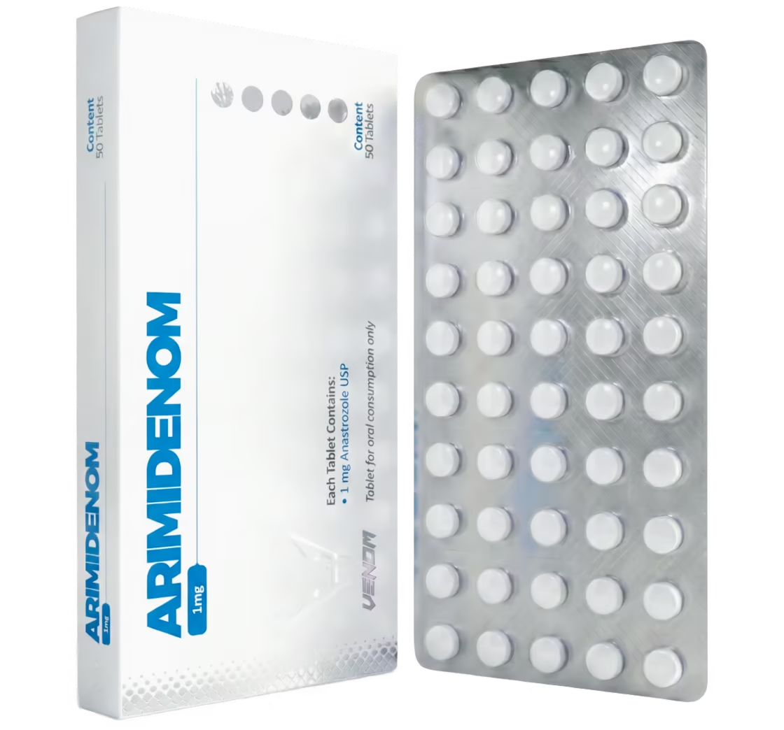 Arimidex 1mg (Anastrozol) Venom Pharma Labs - Inhibidor de Aromatasa